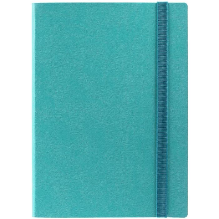 Ежедневник Vivian ver.2, недатированный, бирюзовый