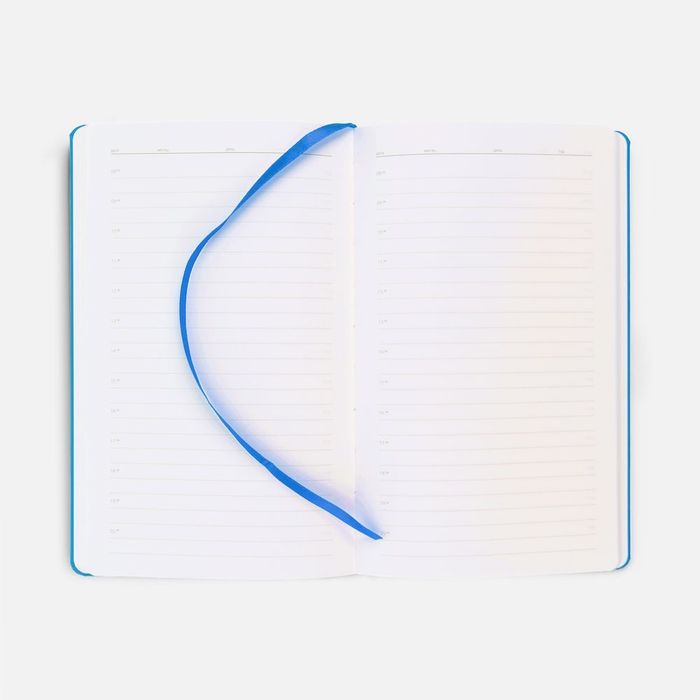 Ежедневник Magnet Shall, недатированный, голубой