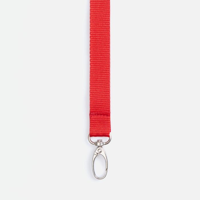 Лента для бейджа Pin, красная