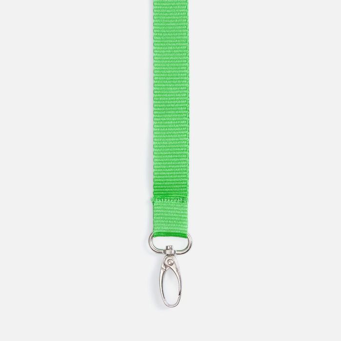 Лента для бейджа Pin, зеленая