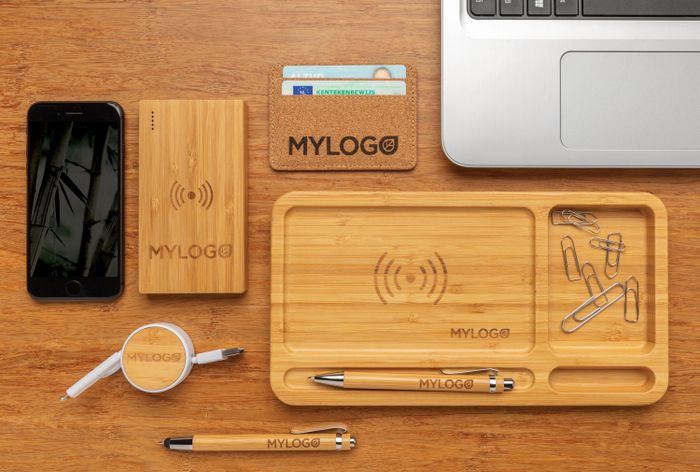 Экологичный внешний аккумулятор Bamboo, 4000 mAh