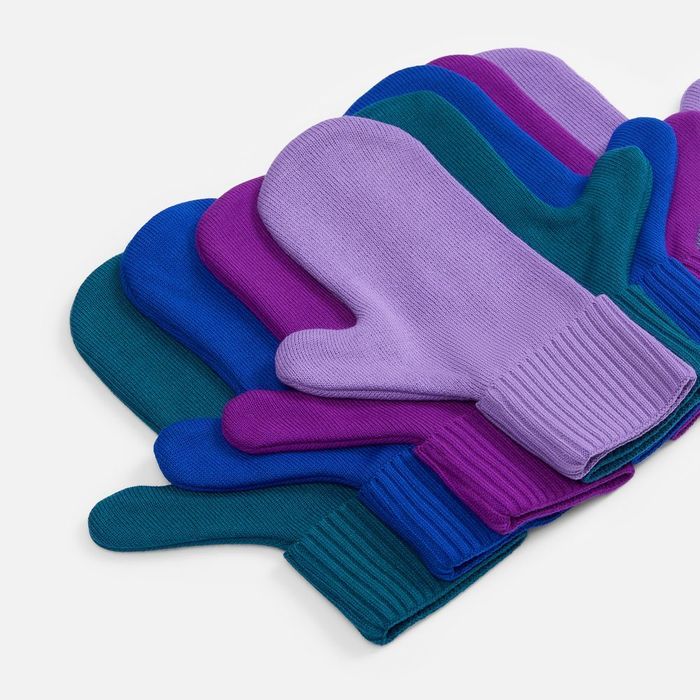 Варежки Yong, темно-синие (морская волна)