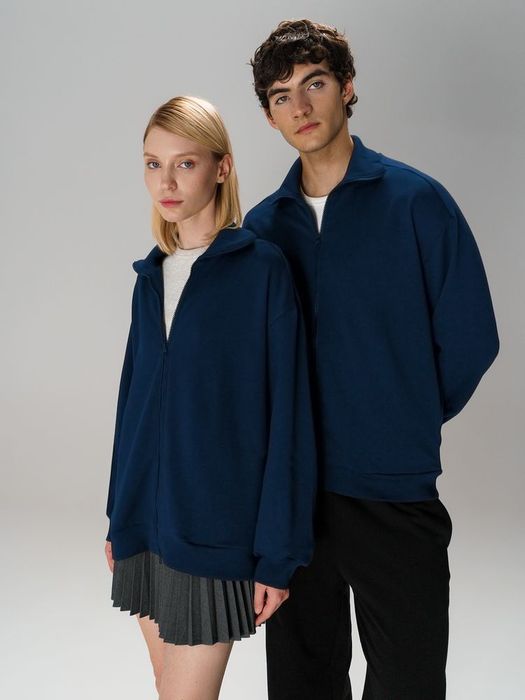 Толстовка унисекс Neofit, темно-синяя