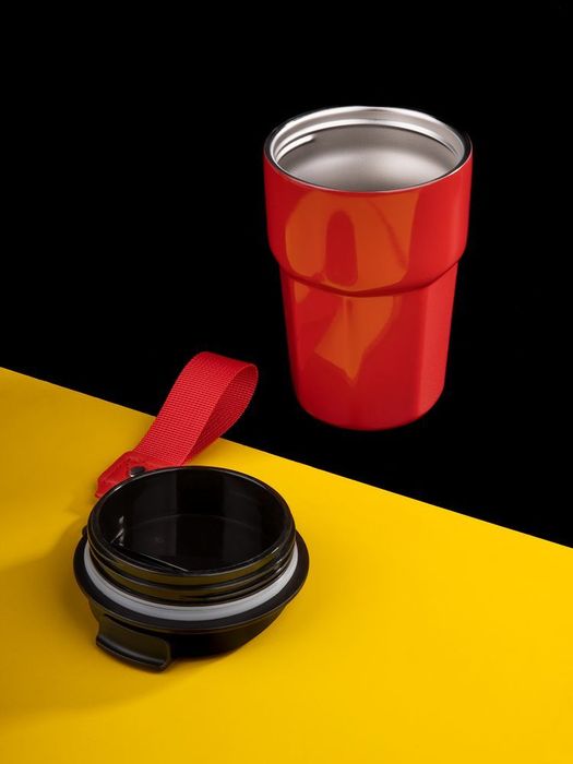 Термостакан Freshbrew, красный