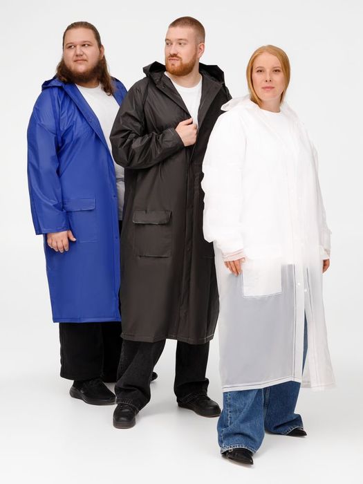 Дождевик RainDrop, ярко-синий