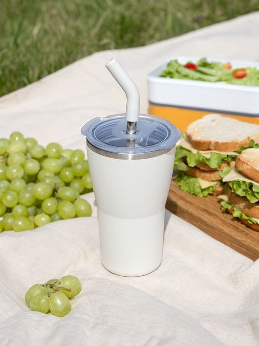 Термостакан Sapporo без логотипа, белый